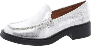 ZODIAC Womens Alaina Faux Leather Square Toe Loafers